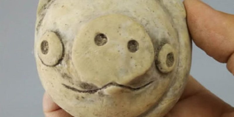 Eine 3.000 Jahre alte Figur erscheint in China wie eine Figur aus Angry Birds