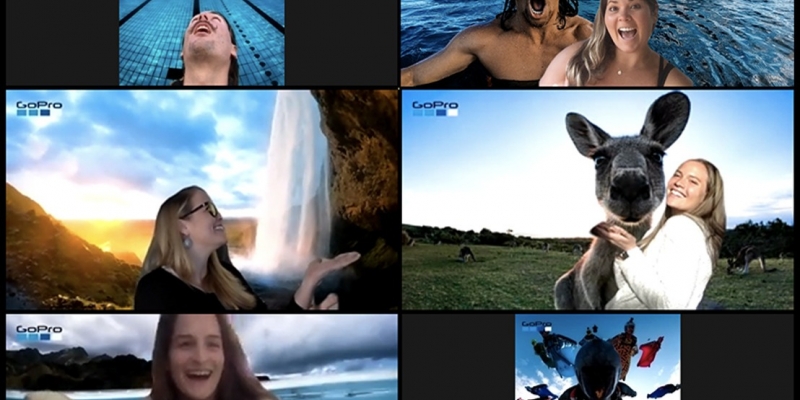 Virtuelle Hintergründe und Filter in Ihrer Videokonferenz mit Zoom Cloud Meeting