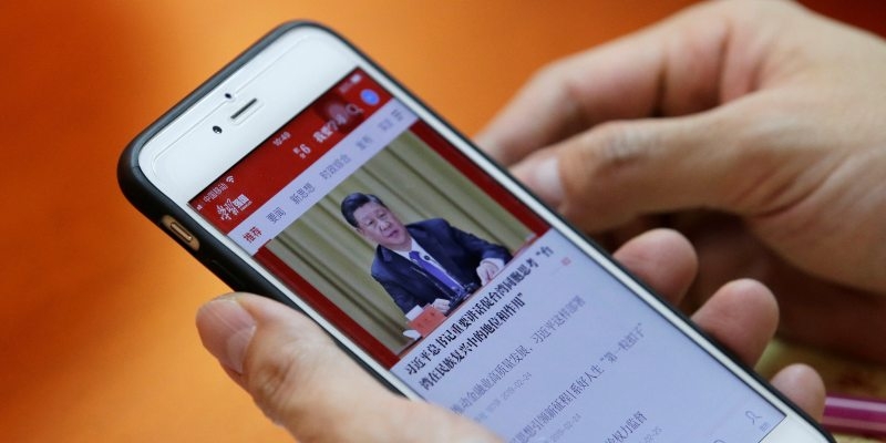 Die Hintertür zum Ausspionieren in der Study the Great Nation App