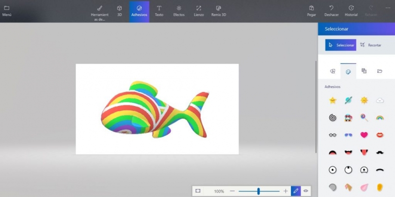 Paint 3D und eine Vielzahl von Konfigurationsmöglichkeiten