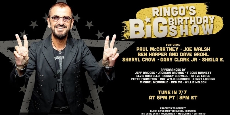 Ringo Starr feierte seinen 80. Geburtstag mit einem Konzert auf YouTube
